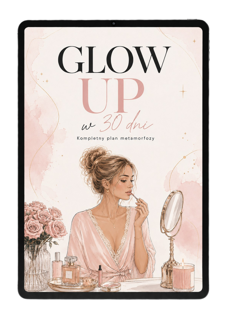 Ebook Glow Up w 30 dni na tablecie